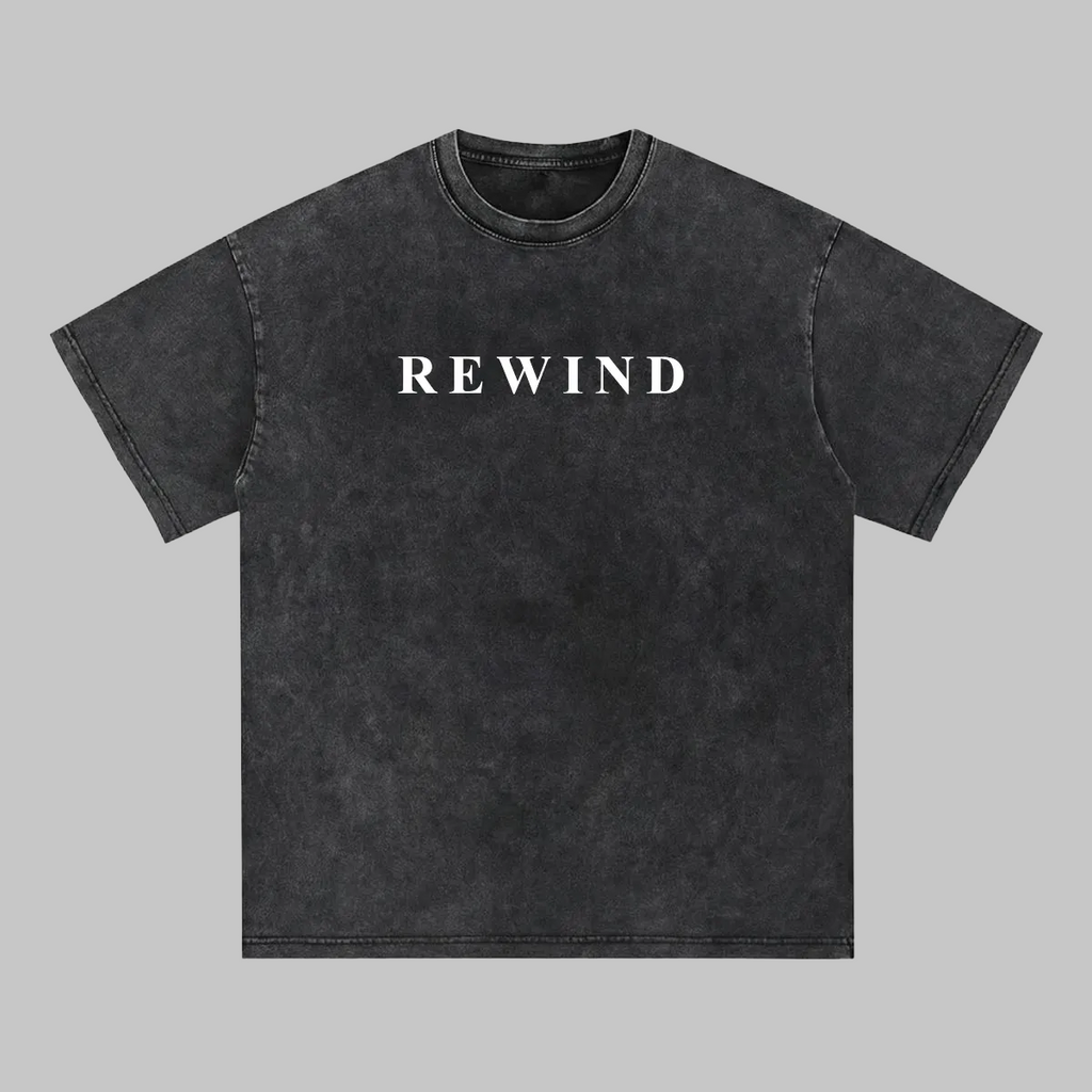 Black Baggy Shirt |Rewind