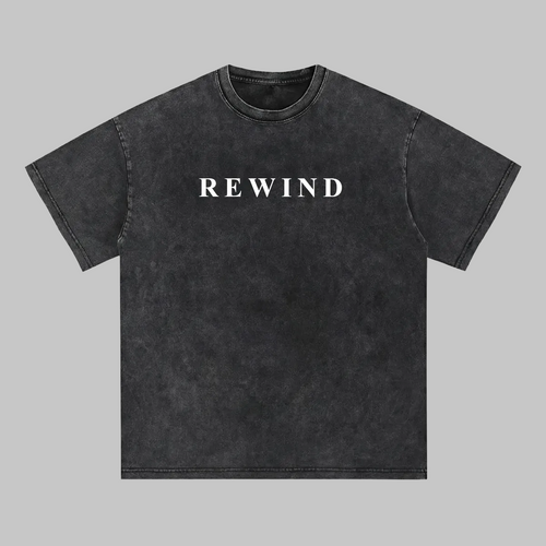 Black Baggy Shirt |Rewind